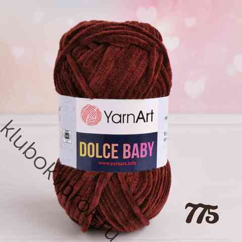 YARNART DOLCE BABY 775, Темный коричневый