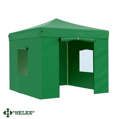Тент садовый Helex 4331 3x3х3м полиэстер зеленый