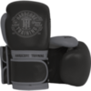 Перчатки Hardcore Training Leather Premium Black/Gray