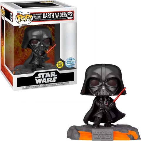 Фигурка Funko POP! Star Wars Red Saber Series Vol. 1: Darth Vader (Gamestop GW Exc) (523)