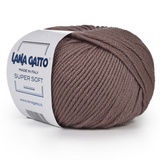 Пряжа Lana Gatto Supersoft 14624 какао