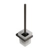 Cezares SLIDER-TBS-V-GM SLIDER-TBS-V-GM Ёршик для унитаза, подвесной, стекло, исполнение оружейная сталь