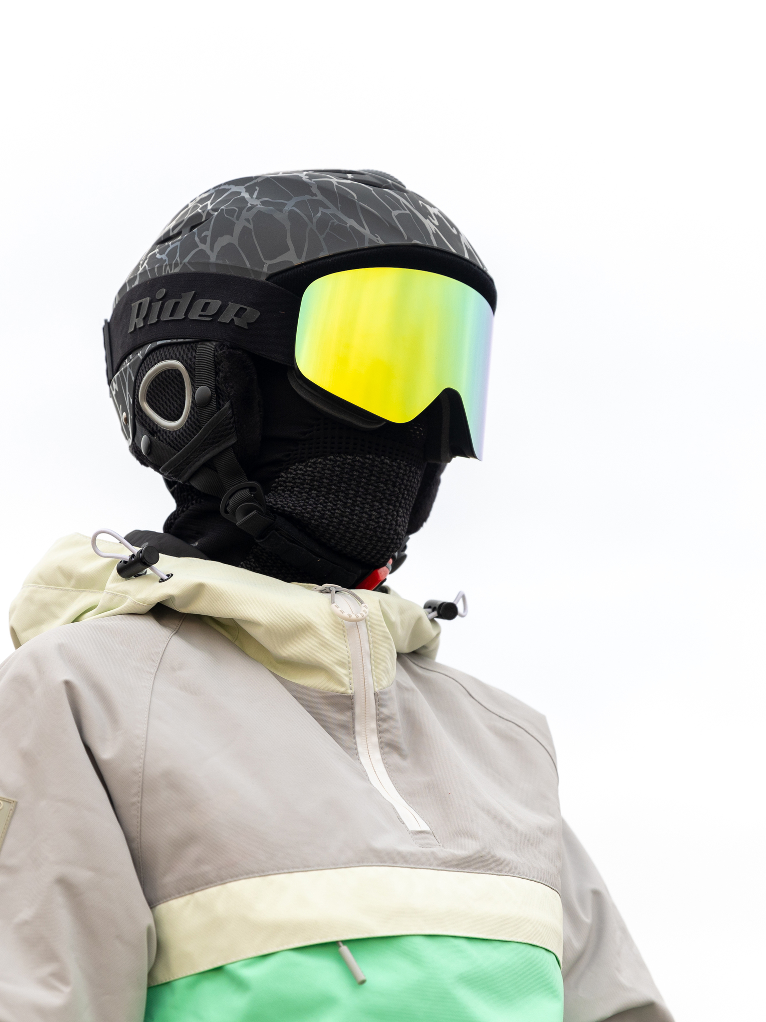 Маска горнолыжная EasyRider BLACK цвет желтый - Маски горнолыжные | iRide shop фото 3