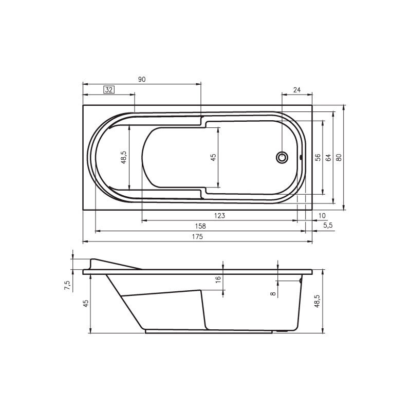 ванна Riho Columbia