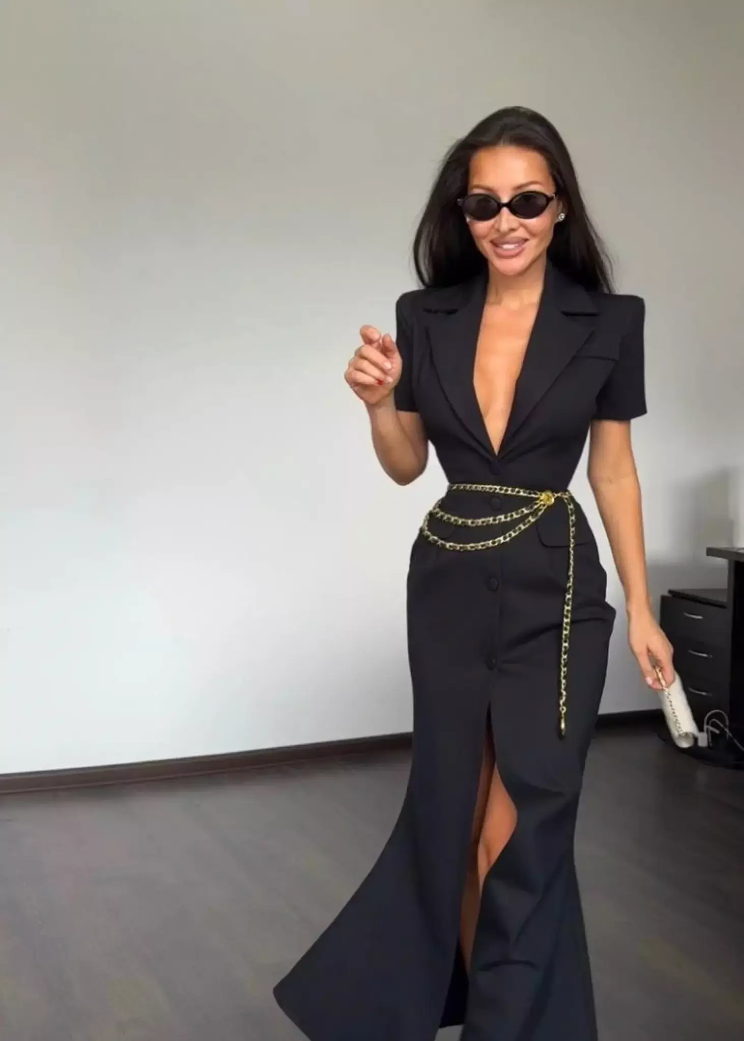 Платье "Four Seasons", Черный