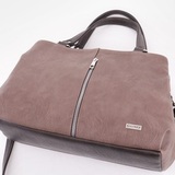 Сумка Саломея 198 македония какао + шоколад