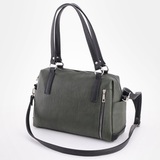 Сумка Саломея 1105 македония оливковый + черный