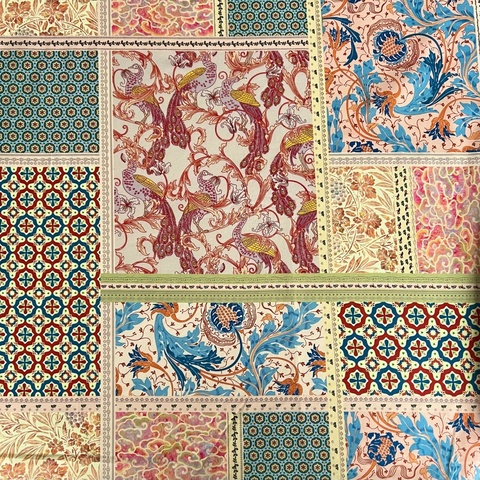 ДВОРЦОВАЯ РОСКОШЬ, ПЭЧВОРК - 100% ХЛОПОК