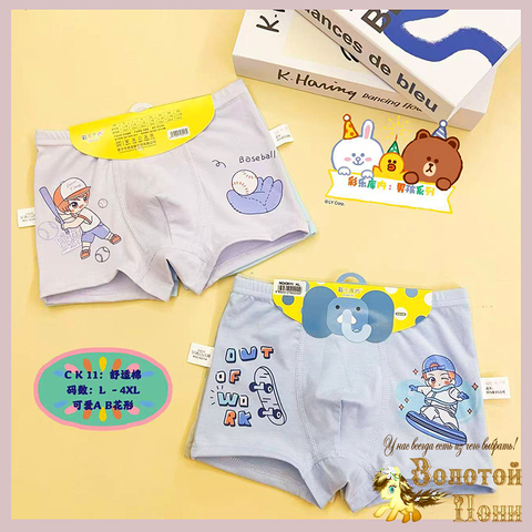 Трусы хлопок м (3-13) 260119-SL6137