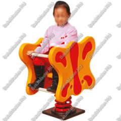 Качалка для детей для игровых комнат, площадок "Бабочка"