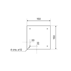 О-2 Металлический отбойник АртСистемы
