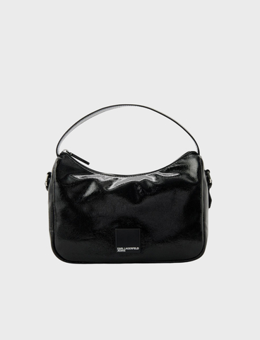 Сумка KARL LAGERFELD JEANS Box Logo Mini Hobo Glossy