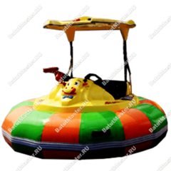 Электрическая бамперная лодка «Коровка 2» на часовом механизме, без мишени и пистолета