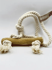 4 Dogs игрушка с петлей с кофейной палочкой