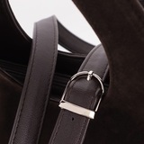 Сумка Саломея 507 эко-замша кофе