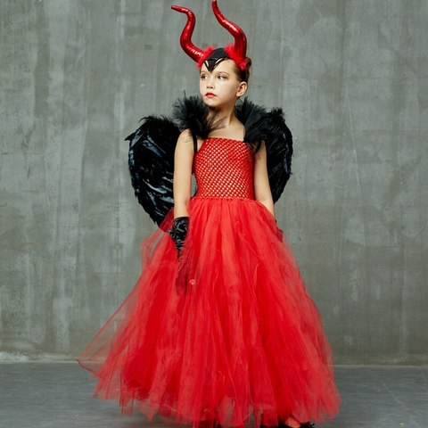 Красный дьявол платье пачка