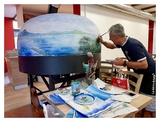 Печь для пиццы дровяная Valoriani Vesuvio Igloo 140*180