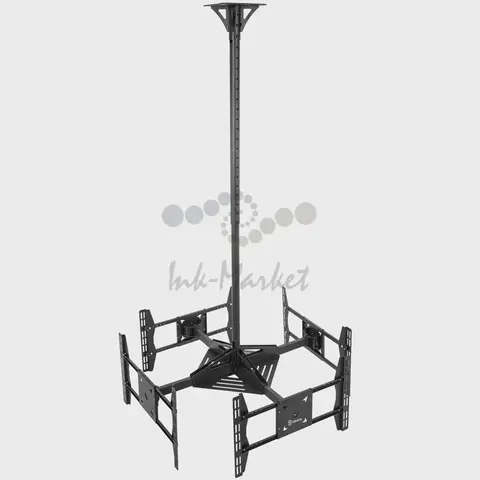 Потолочный кронштейн ONKRONCPRO2L-4 чёрный
