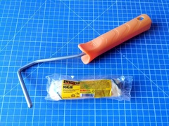 STAYER DUALON, 15 х 110 мм, бюгель 6 мм, ворс 7 мм, полиакрил, все виды ЛКМ, малярный мини-валик в сборе (03-05812-11) (10 штук)