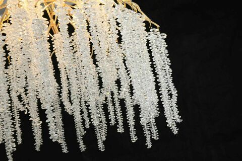 Люстра Coral Crystals Cascade Gold