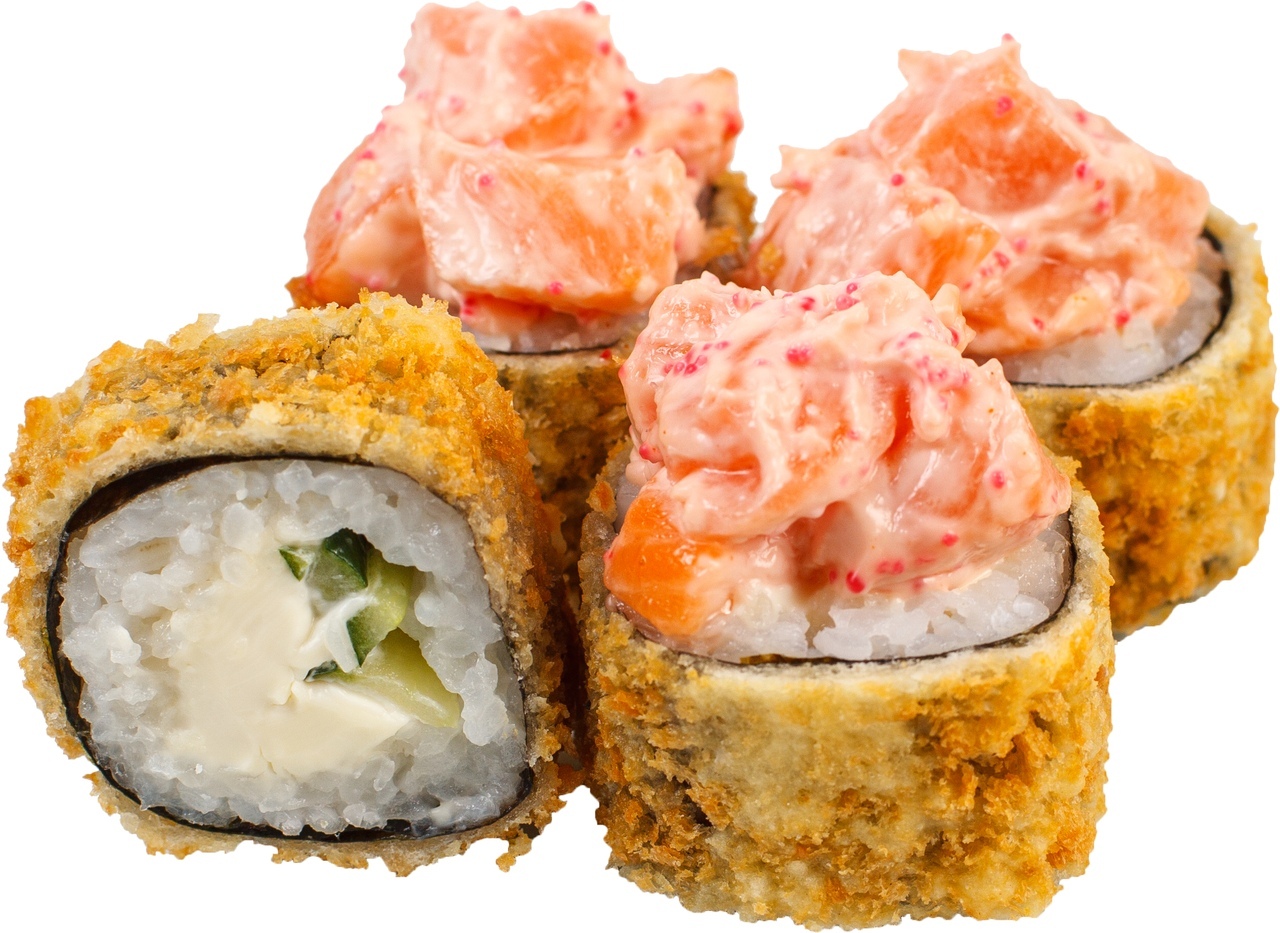 Рецепт суши запеченные с красной рыбой фото 23