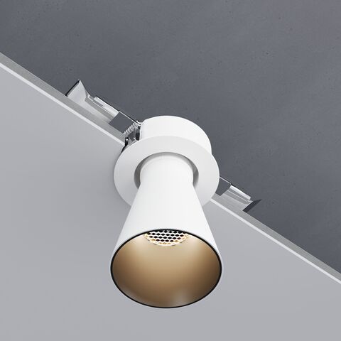 Встраиваемый светодиодный светильник Elektrostandard Bell 25097/LED 8W 3000K белый