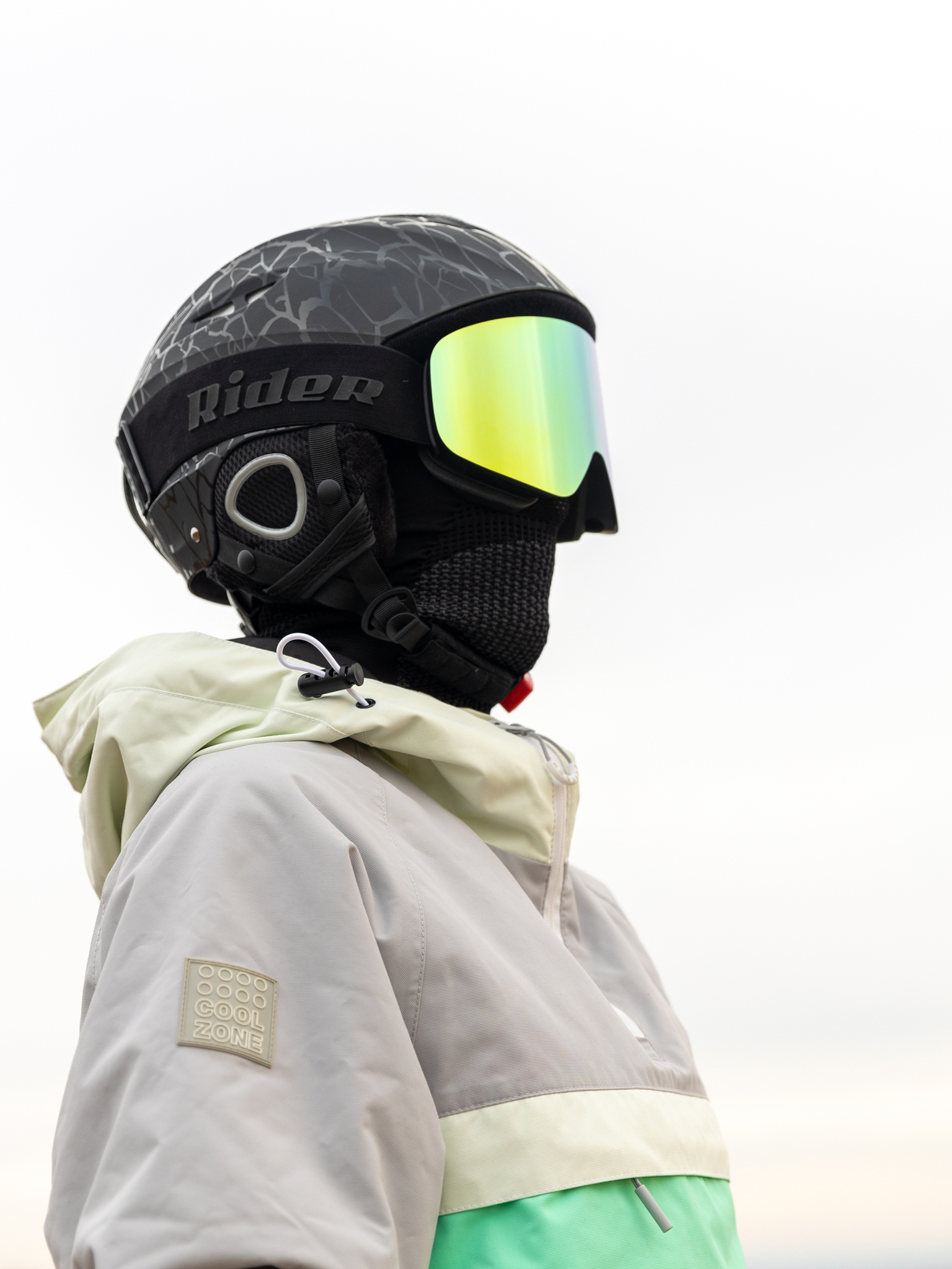 Маска горнолыжная EasyRider BLACK цвет желтый - Маски горнолыжные | iRide shop фото 4