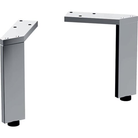 Комплект ножек Geberit Smyle Square (2 шт.): H=15.1см, Глянцевый хром