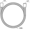 Шланг для душа металлический 150 см Ravak 912.50 X07P065