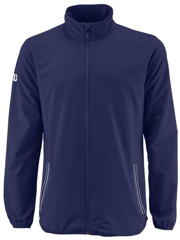 Теннисная куртка мужская Wilson Team Woven Jacket  blue depths white