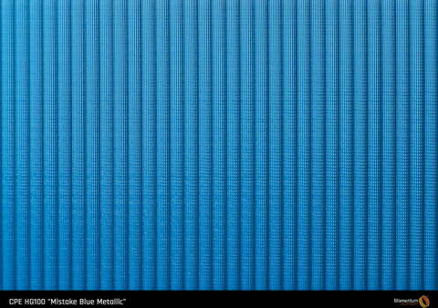 Пластик для 3D-принтера Fillamentum CPE HG100 Mistake Blue Metallic