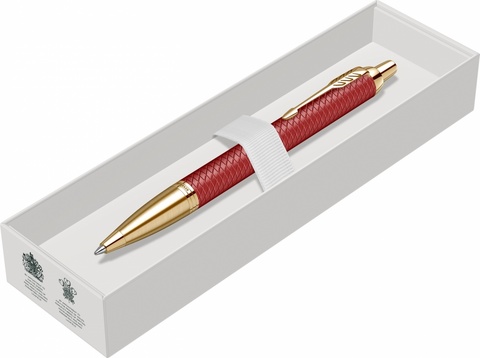 Ручка шариковая Parker IM Premium K318, Red GT (2143644)