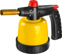 STAYER MaxTerm ML 200, 90 х 95 мм, 190 гр., 1850°С, паяльная лампа газовая с пьезоподжигом на прокалываемый баллон (55590)