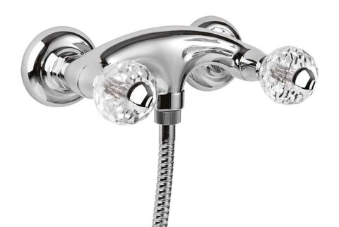 Cezares ATLANTIS-DS-02-Sw ATLANTIS-DS-02-Sw Смеситель для душа, бронза, ручки Swarovski