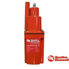 Насос вибрационный QUATTRO ELEMENTI Acquatico 200-25 (200 Вт, 960 л/ч, для чистой, 40м, кабель 25 м
