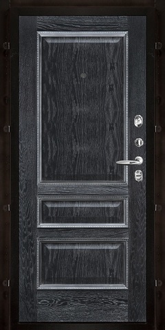 Внутренняя. Черная патина. Рисунок пвх черная патина m1059