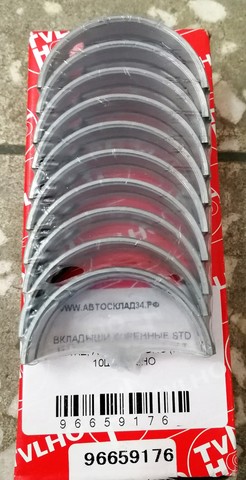 ВКЛАДЫШИ КОРЕННЫЕ STD MATIZ, AVEO 1,2 SOHC (К-Т 10ШТ) GROG