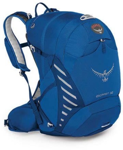 Картинка рюкзак велосипедный Osprey Escapist 32 Indigo Blue - 1