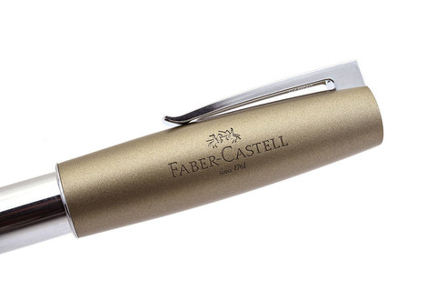 Перьевая ручка Faber-Castell Loom Metallic Olive перо F
