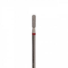 Фреза Алмазная Цилиндр с полусферой 12 мм, красная КМИЗ