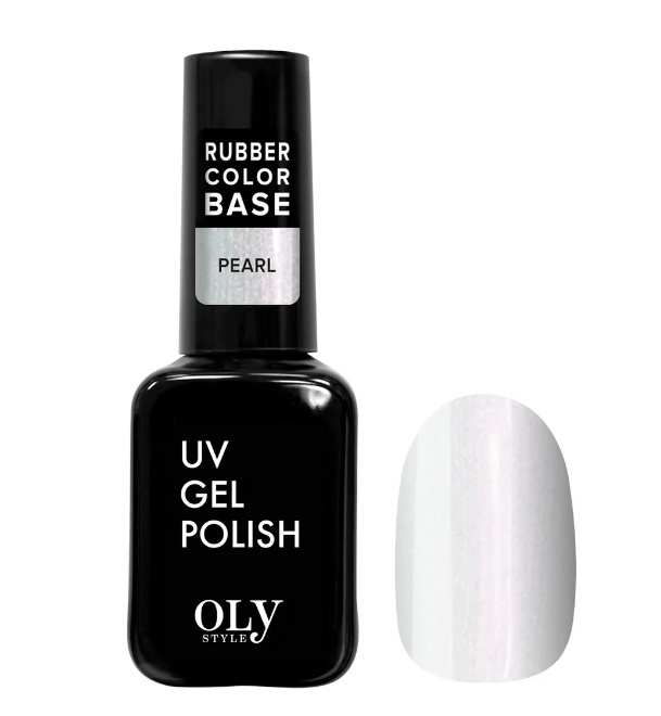 OLYSTYLE Базовое Камуфлирующее покрытие Rubber Color Base тон 02 pearl