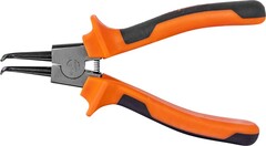 Ombra 440207 Щипцы загнутые 90°  для стопорных колец с двухкомпонентными рукоятками, сжим, 180 мм, 5-32 мм 55194