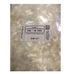 Армирующая фиброволокно RS 12 мм (полипропиленовая) 0,6 кг