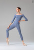 2 Sleeves unitard | grey