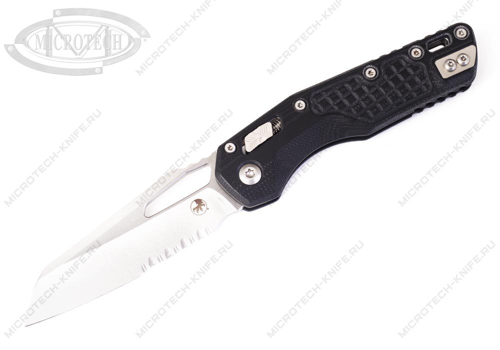 Нож Microtech MSI 210-11FRGTBK RAM-LOK Black G10 Partially Serrated