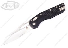 Нож Microtech MSI 210-11FRGTBK RAM-LOK Black G10 Partially Serrated 