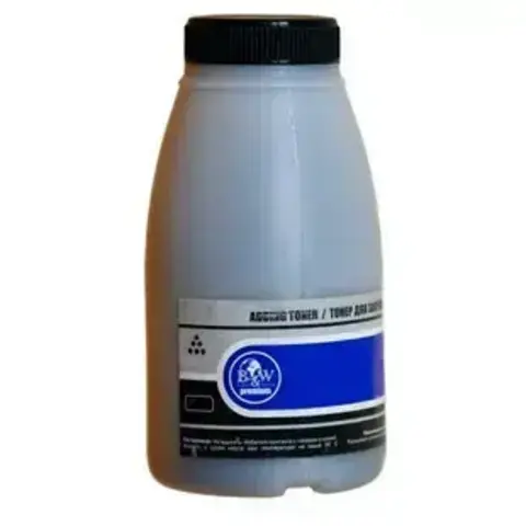 Тонер для картриджей CF360/CF460, CRG-040 Black, химический (фл. 500г) Black&White Premium (UC1953 Mitsubishi/MK IMAGING) фас.Россия