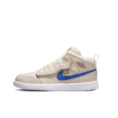 Кроссовки Air Jordan 1 Mid ALT Utility Fleece, беж.