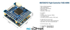 Полётный контроллер Matek F405-WMN