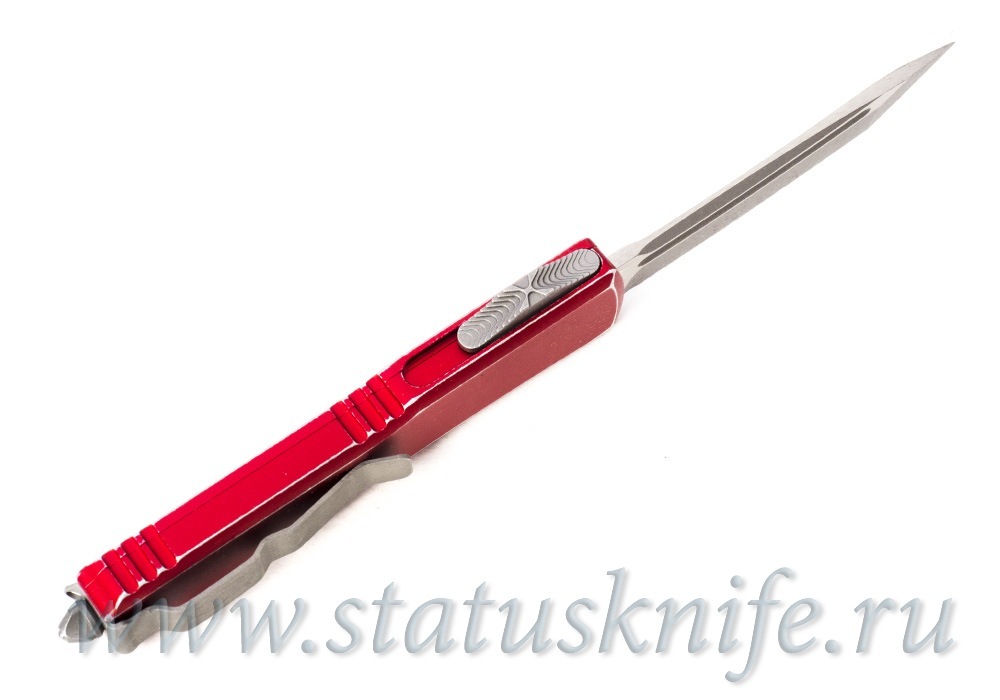 Нож Microtech Ultratech 123-12DRD Distressed Red Tanto Serrated